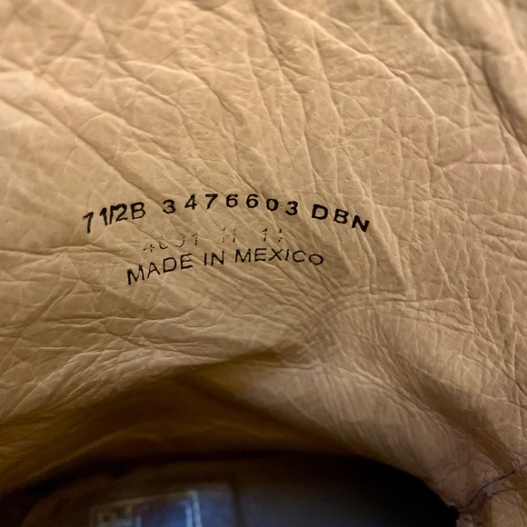 Frye Veronica Back Zip Short Dark Brown Antique Leather Boots - Picture 4 of 6